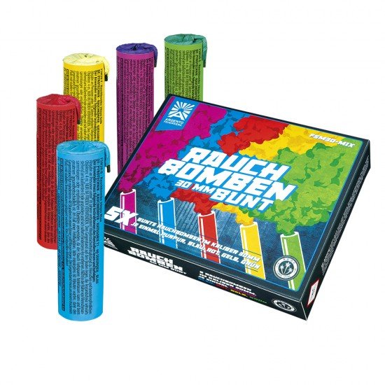 Argento - Rauchbomben 30mm Bunt