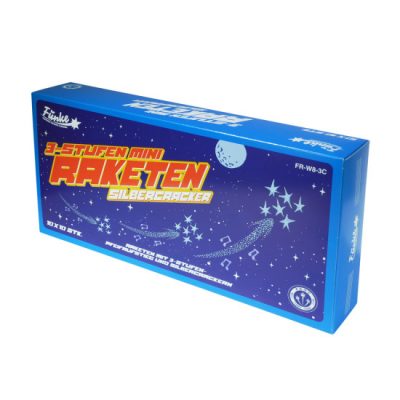 Funke - 3-Stufen Mini-Raketen mit Silbercracker