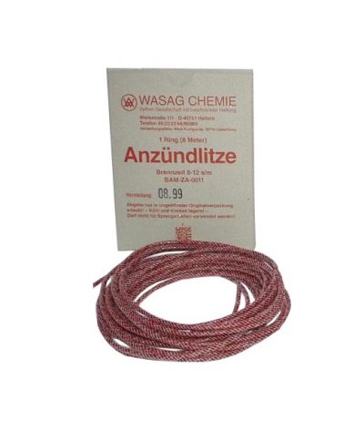 Wano - Anzündlitze Rot  8-12 s/m